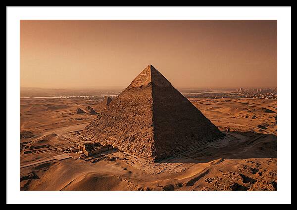 Great Pyramid Of Giza At Sunrise