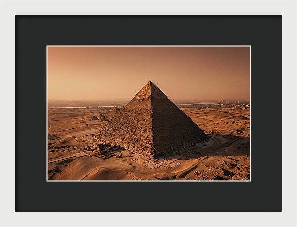 Great Pyramid Of Giza At Sunrise