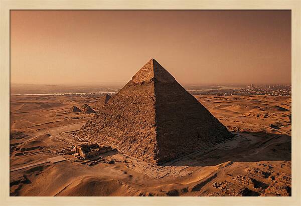 Great Pyramid Of Giza At Sunrise