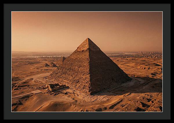 Great Pyramid Of Giza At Sunrise