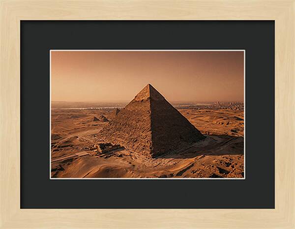 Great Pyramid Of Giza At Sunrise