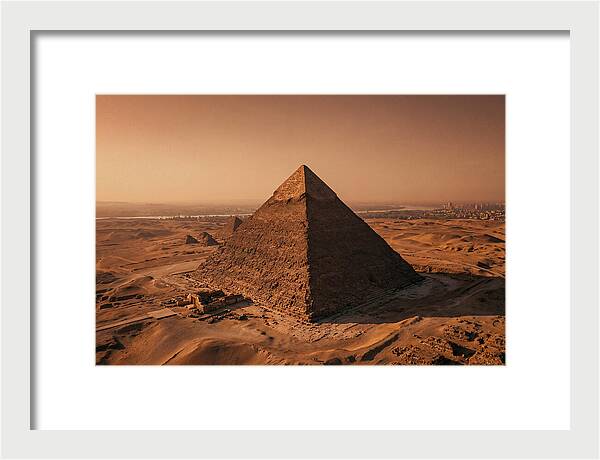 Great Pyramid Of Giza At Sunrise