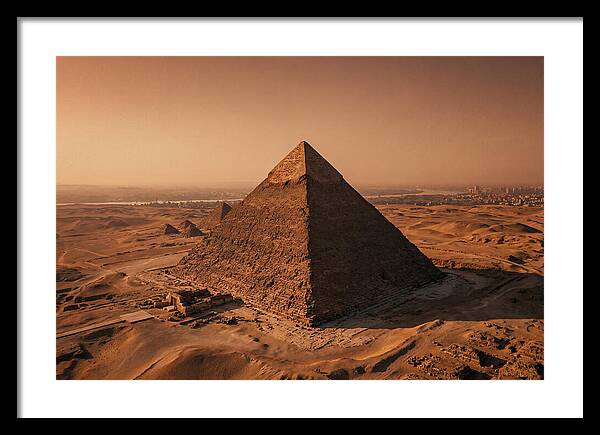 Great Pyramid Of Giza At Sunrise