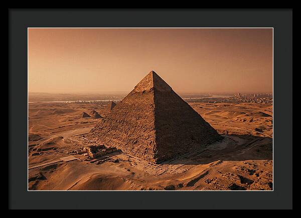 Great Pyramid Of Giza At Sunrise
