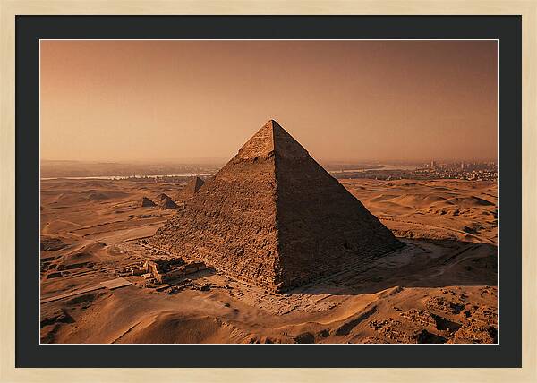 Great Pyramid Of Giza At Sunrise