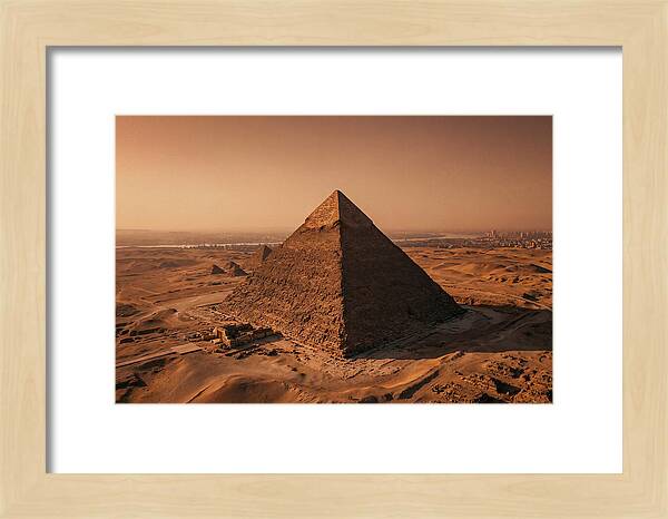 Great Pyramid Of Giza At Sunrise