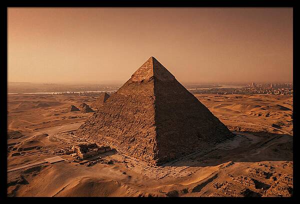 Great Pyramid Of Giza At Sunrise