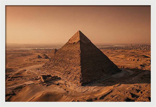 Great Pyramid Of Giza At Sunrise