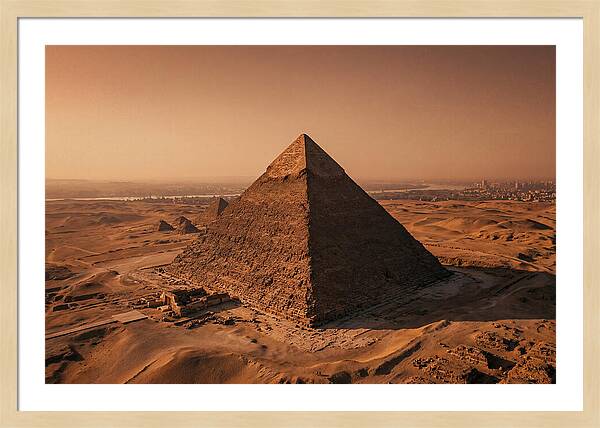 Great Pyramid Of Giza At Sunrise