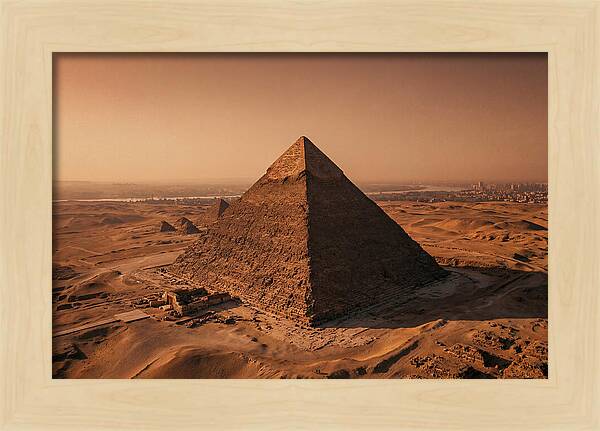 Great Pyramid Of Giza At Sunrise