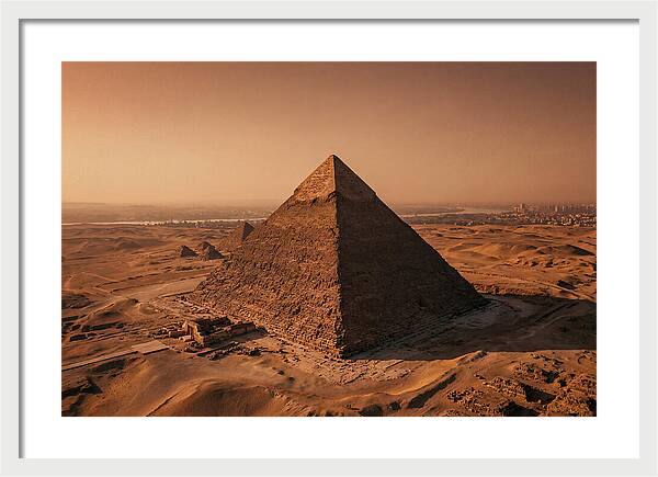Great Pyramid Of Giza At Sunrise