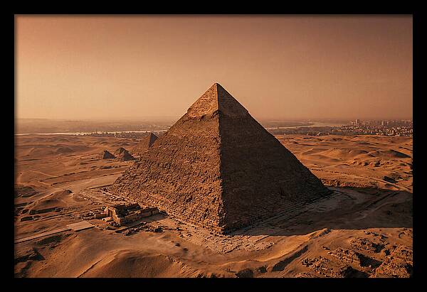 Great Pyramid Of Giza At Sunrise