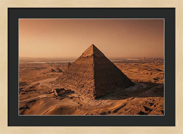 Great Pyramid Of Giza At Sunrise