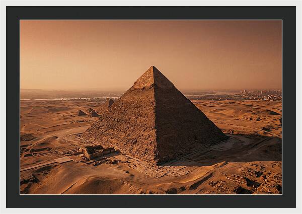 Great Pyramid Of Giza At Sunrise