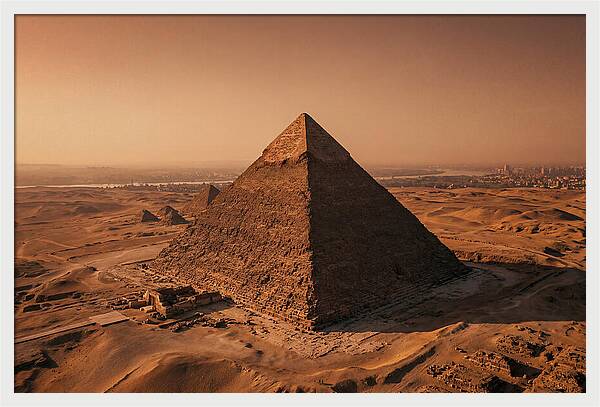 Great Pyramid Of Giza At Sunrise