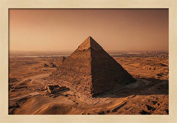 Great Pyramid Of Giza At Sunrise