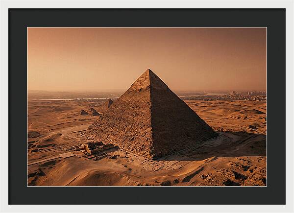 Great Pyramid Of Giza At Sunrise
