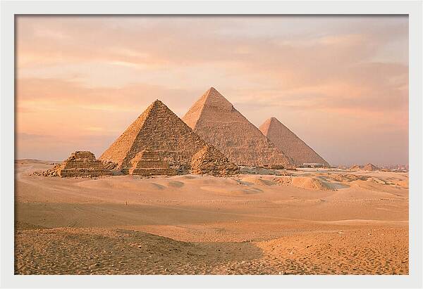 Great Pyramid Plateau Landscape