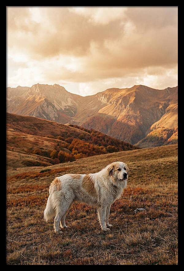 Great Pyrenees Standing Guard