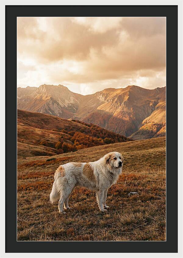 Great Pyrenees Standing Guard