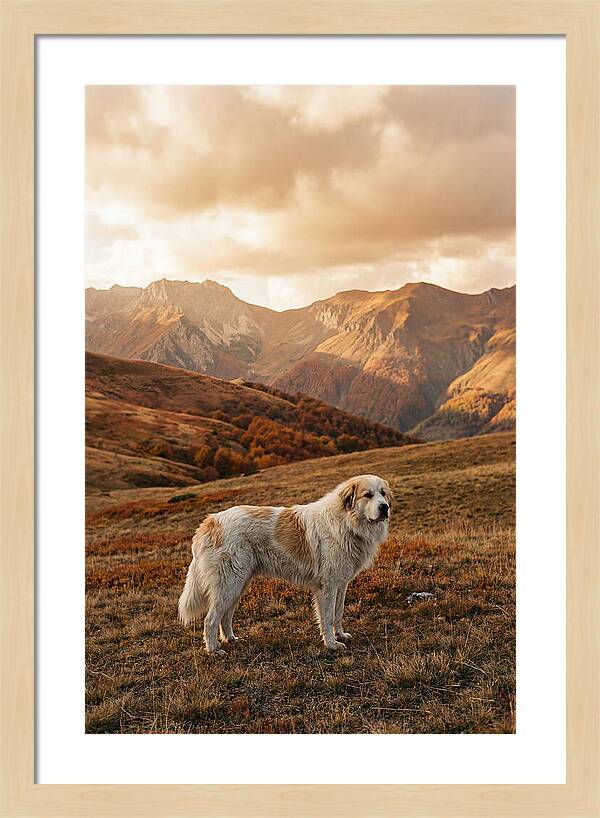 Great Pyrenees Standing Guard