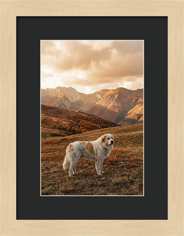 Great Pyrenees Standing Guard