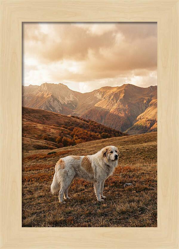 Great Pyrenees Standing Guard