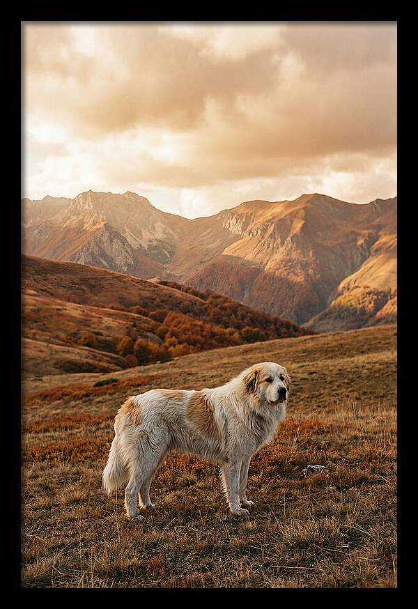 Great Pyrenees Standing Guard