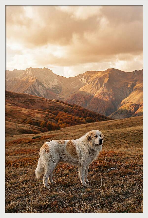 Great Pyrenees Standing Guard