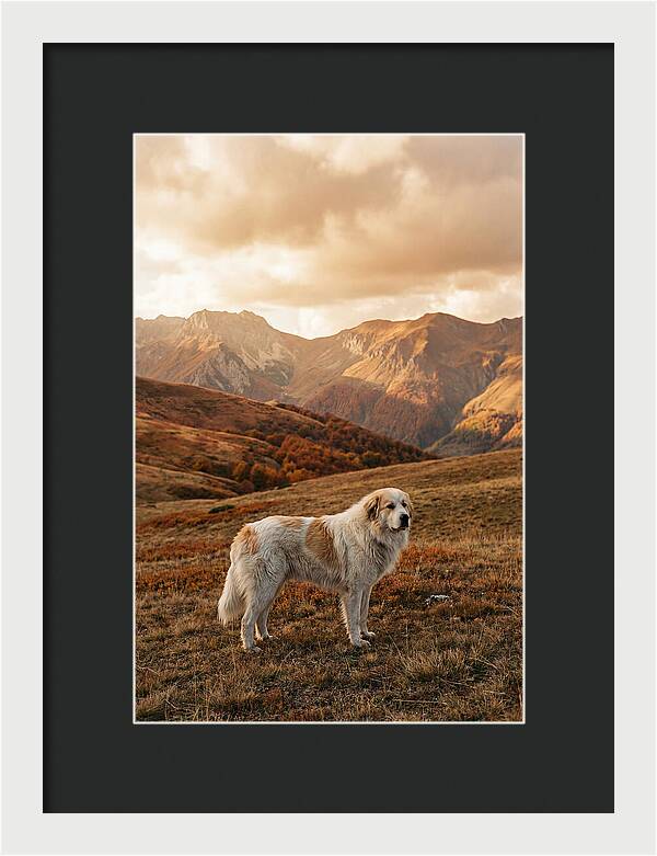 Great Pyrenees Standing Guard