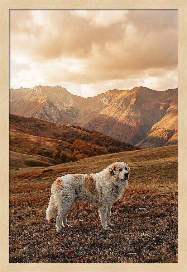 Great Pyrenees Standing Guard