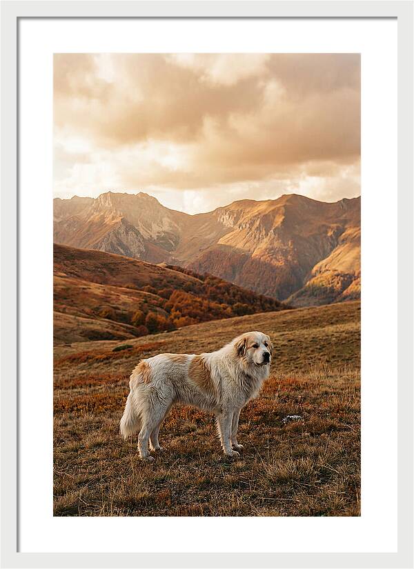 Great Pyrenees Standing Guard