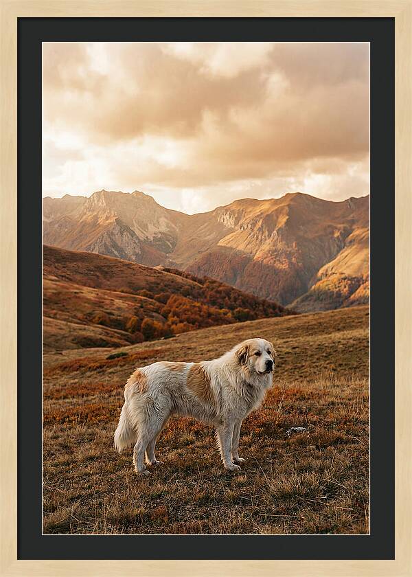 Great Pyrenees Standing Guard