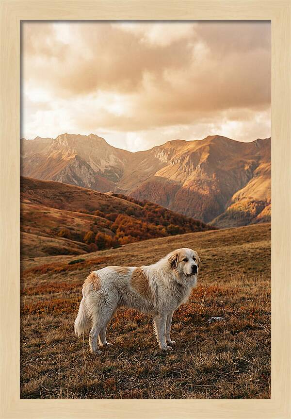 Great Pyrenees Standing Guard