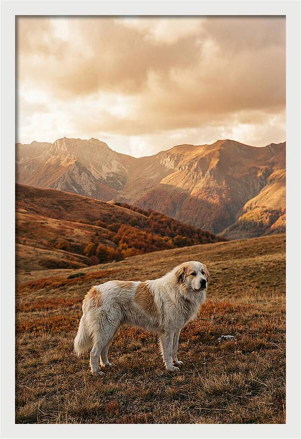 Great Pyrenees Standing Guard