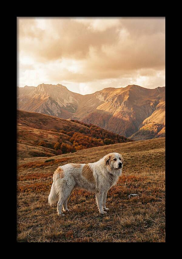 Great Pyrenees Standing Guard