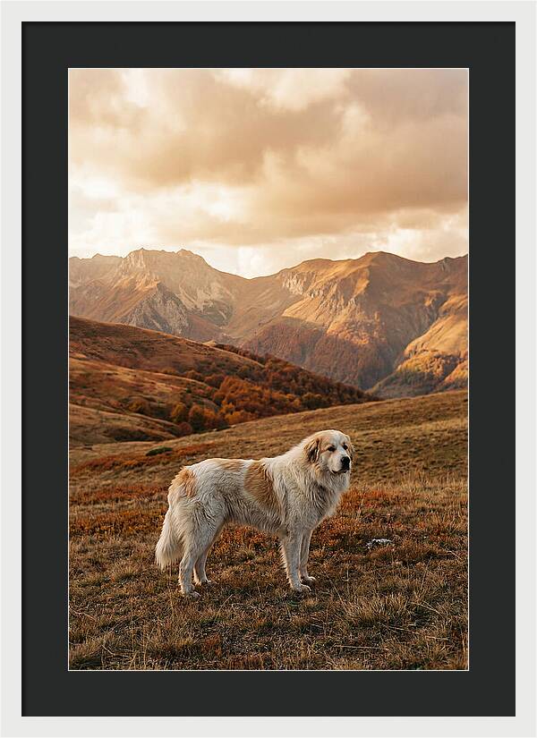 Great Pyrenees Standing Guard