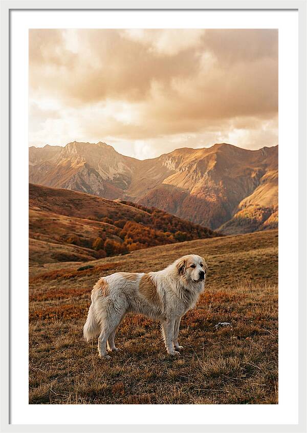 Great Pyrenees Standing Guard
