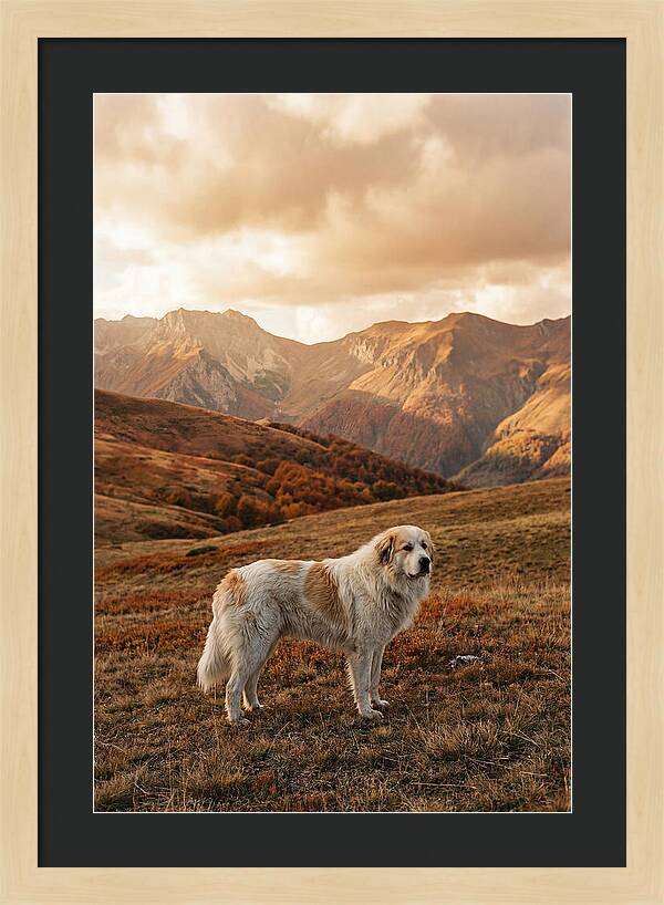 Great Pyrenees Standing Guard