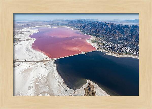 Great Salt Lake From Above