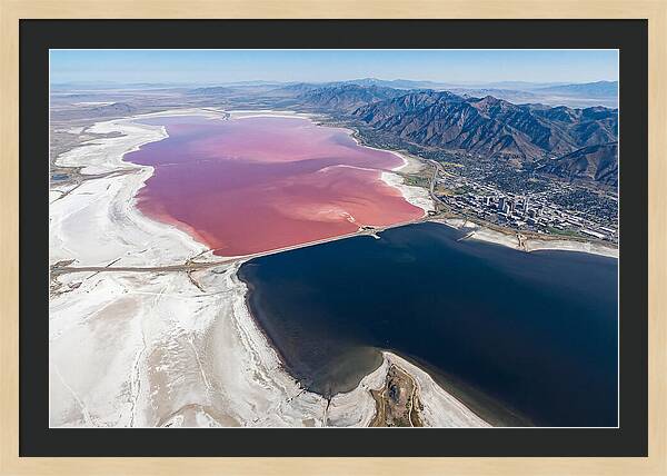 Great Salt Lake From Above