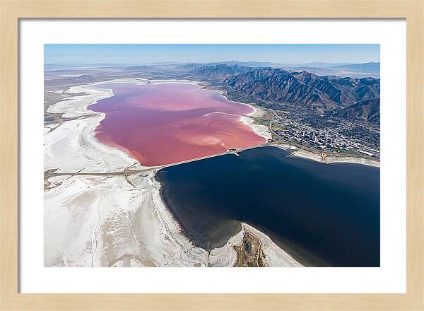 Great Salt Lake From Above