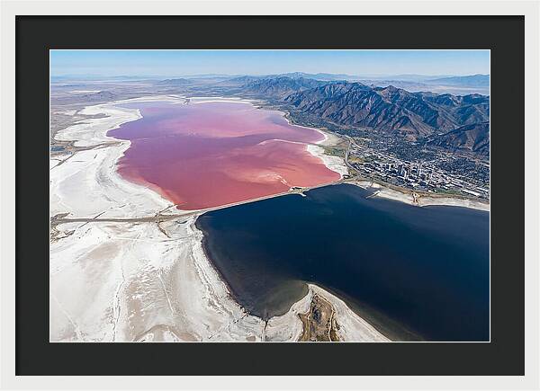 Great Salt Lake From Above