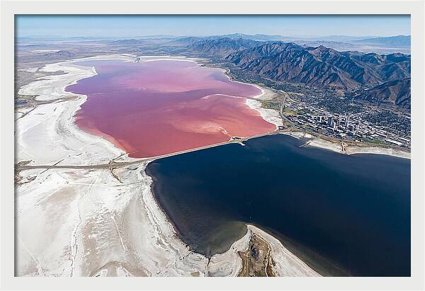 Great Salt Lake From Above