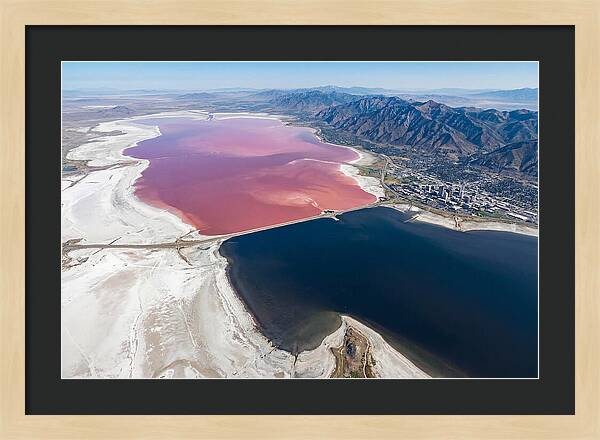 Great Salt Lake From Above