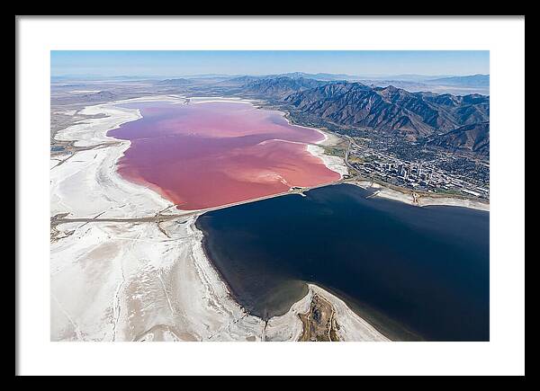 Great Salt Lake From Above
