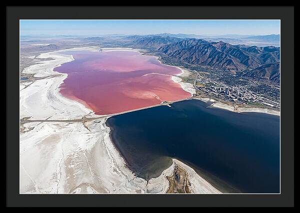 Great Salt Lake From Above
