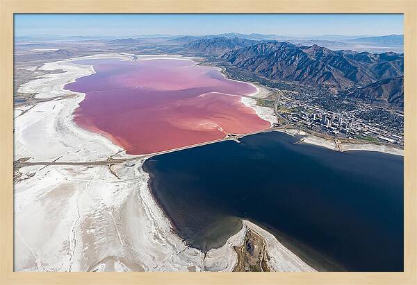 Great Salt Lake From Above