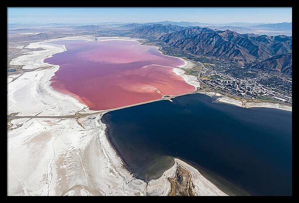 Great Salt Lake From Above