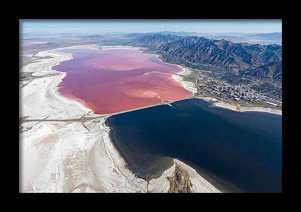 Great Salt Lake From Above